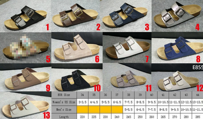 B-irk 2 Strap Sandals 9-13
