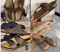 B-irk Boujee Sandals 1-2