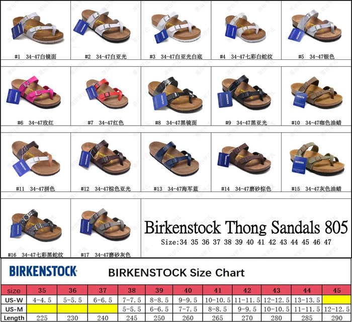 B-irk Thong Sandal 805 (Style 11-17)