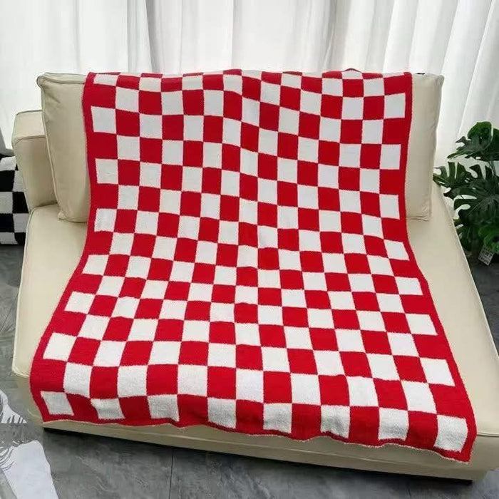 Blanket Red Check