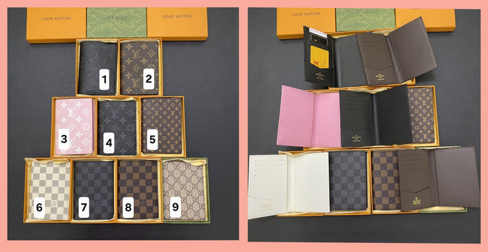 Boujee Card Organizer Wallets 1-9