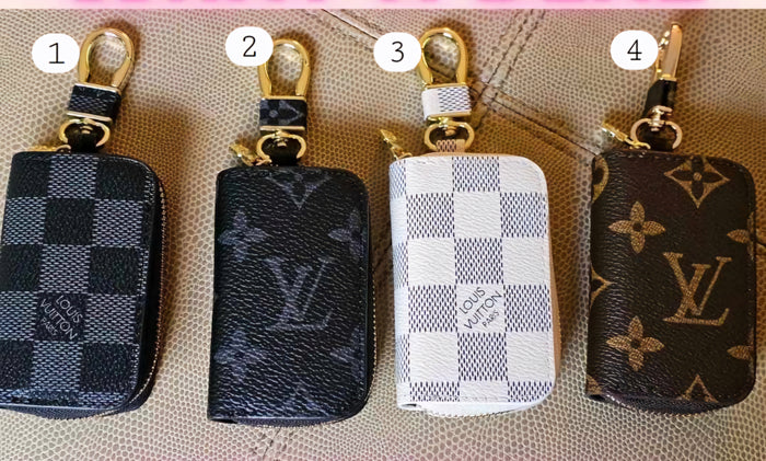 Boujee Keychain Zip Pouches 1-4