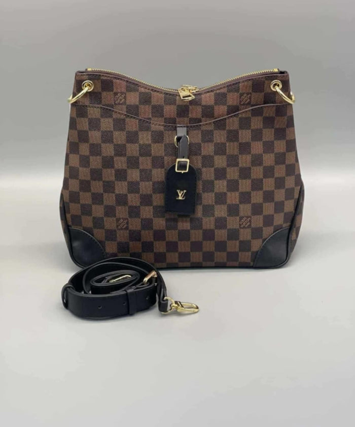 Brown Check Bag