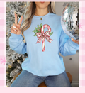 Candy Cane Graphic Tee or Pullover