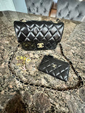CC Black Diamond Quilted Bag