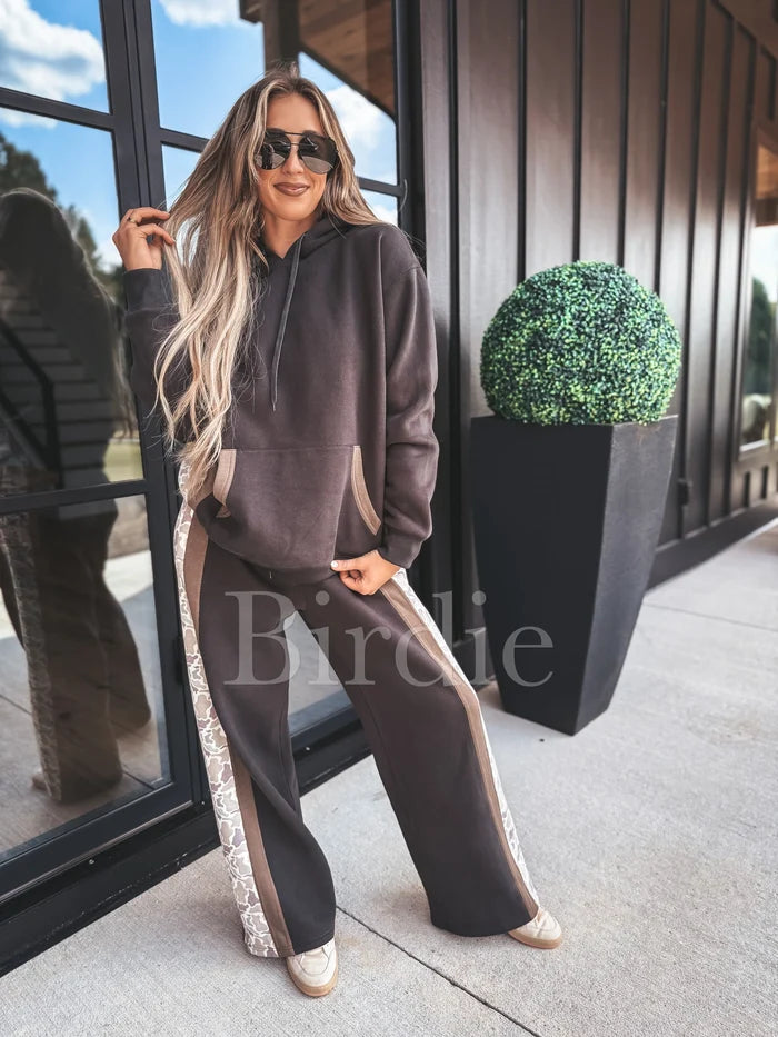 Charcoal Camo Stripe Pants ONLY