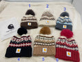 Chartt Thick Knit Pattern Hats