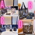 Clear Tote Bundle A-D