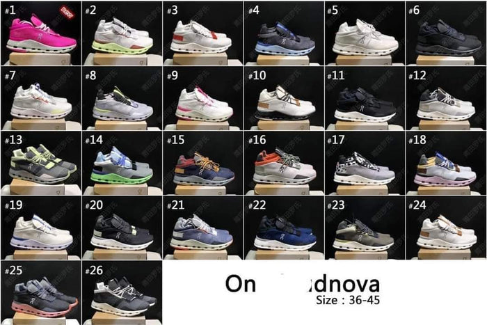 Cloud tennis shoe style 12 #11-20