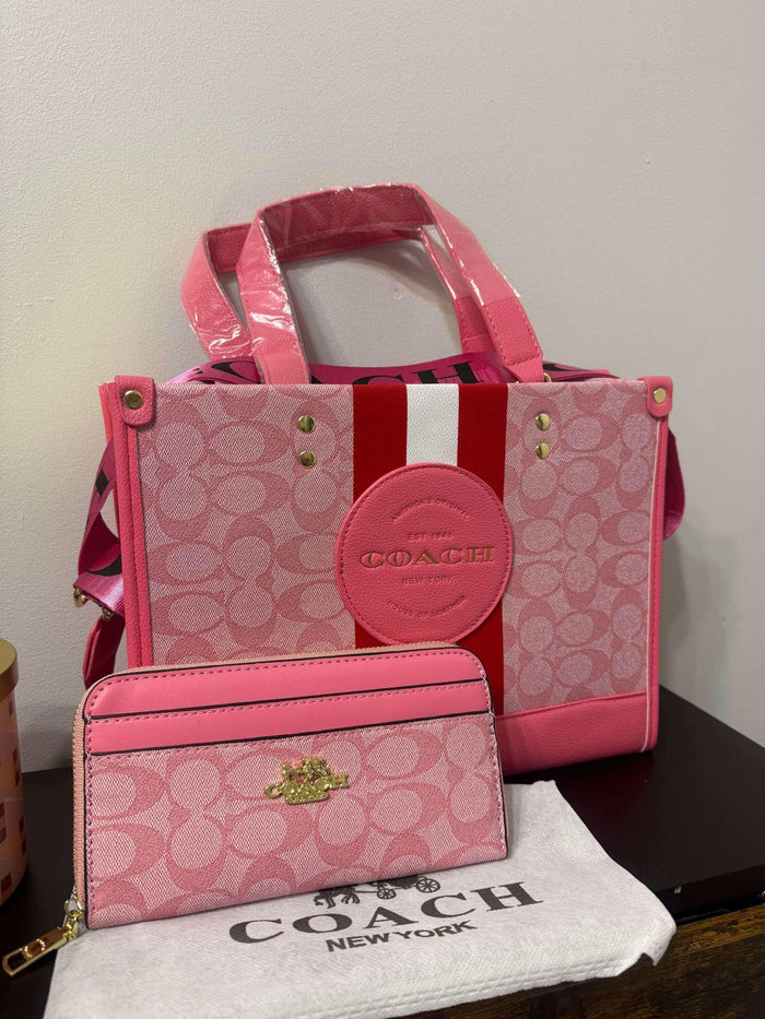 Co@ch Pink Bag Set