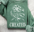 Created ADULT TEE OR PULLOVER