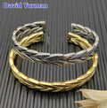 DY Leaf Cuff Bracelet