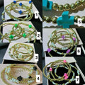 E Stacked Beaded Bracelets 2