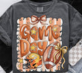 Game day orange ADULT TEE OR PULLOVER