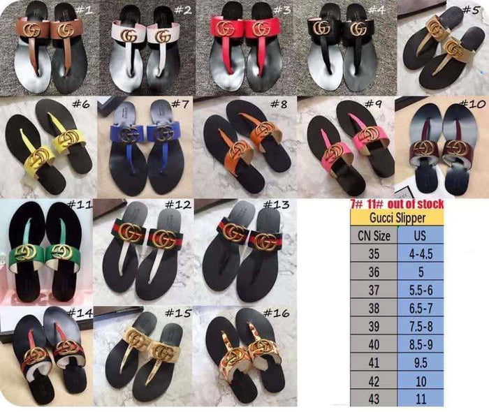 G*G Sandals (Styles11-16)