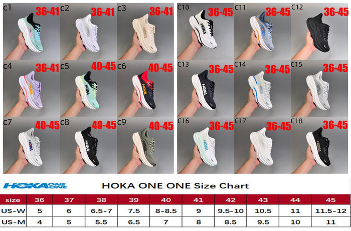 H*ka Sneakers NEW C1-C9
