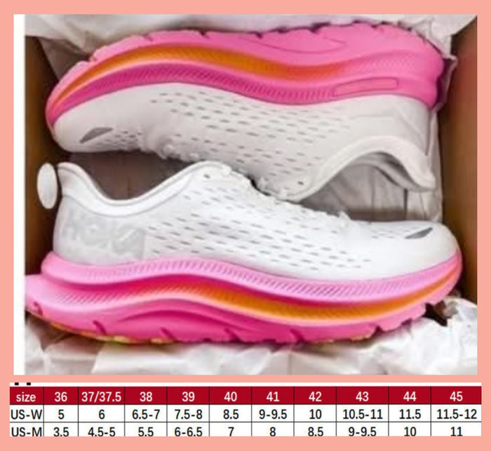 H*ka Sneakers White/Pink/Orange