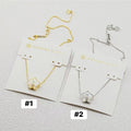 K-S Orchid Neckalace