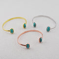 K-S Turquoise Cuff Bracelets