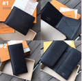 L Black Wallets