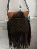 L Boho Fringe Crossbody