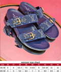 L Boujee Sandals Denim