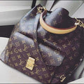 L Brown Hobo Mono Bag