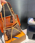 L Brown Mono Shoulder Bag