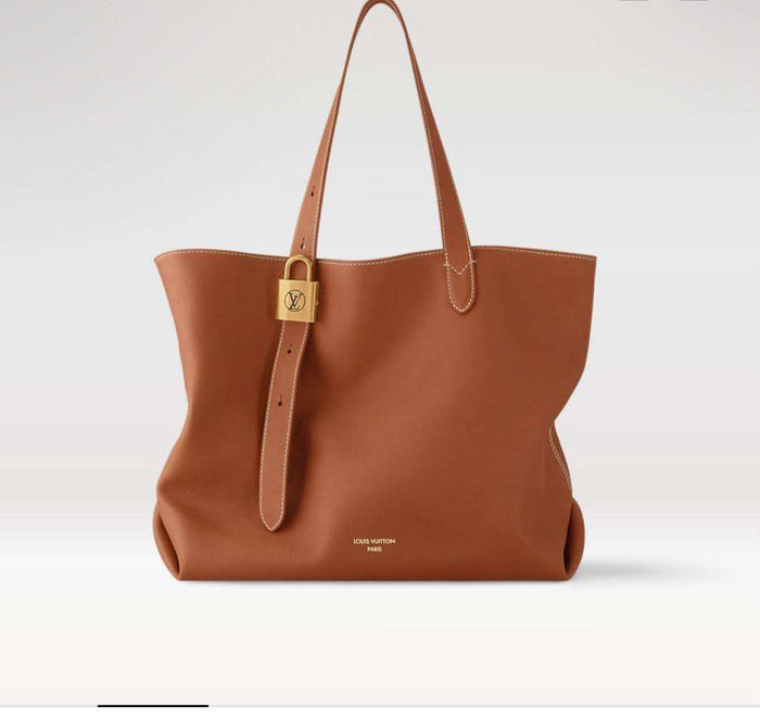 L Cabas Bag Tan