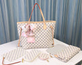 L Checkered Bag Set 2