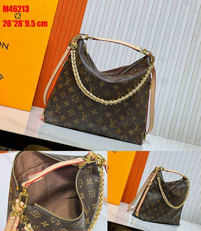 L Classic Slouch Chain Bag