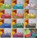 L Colorful Mono Duffles