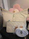 L Cream Carry Bag