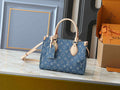 L Denim Crossbody Bag