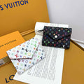 L Fold Wallet B&W Multi