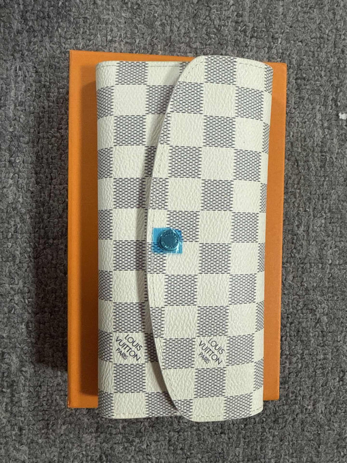 L Full Size Checkered Wallet