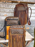 L Hobo Bags w Fringe