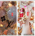 L Logo Charm Keychains 2