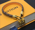 L Mono Charm Bracelet