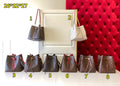 L Mono Drawstring Bags 1-8