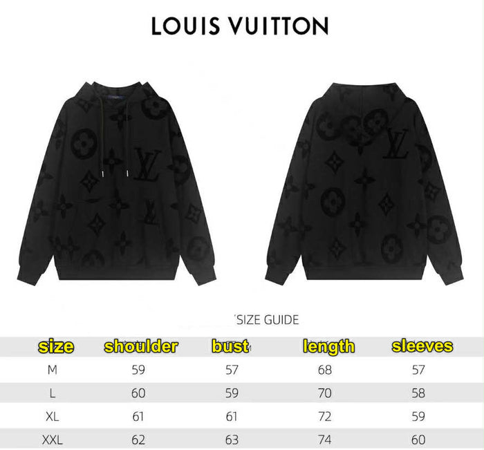 L Mono Hoodie Black