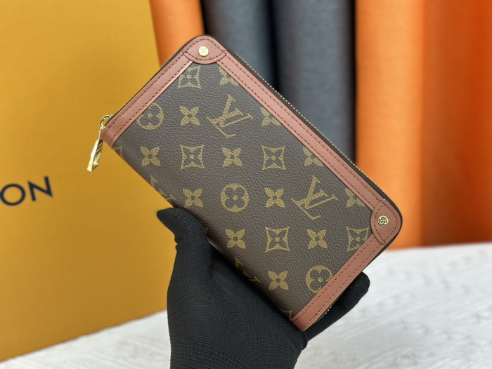 L Mono Zip Full Wallet