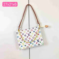 L Multi/White Bag w Chain