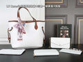 L Never Bag Set White