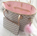 L Never Full Checker/Pink