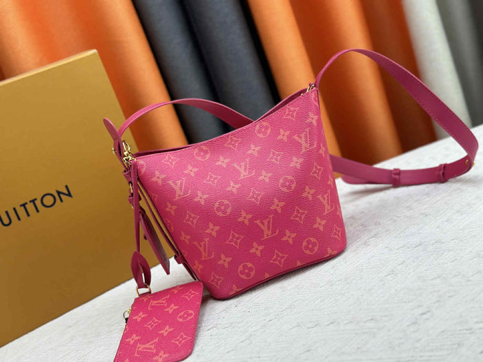 L Pink/Orange Mono Bag