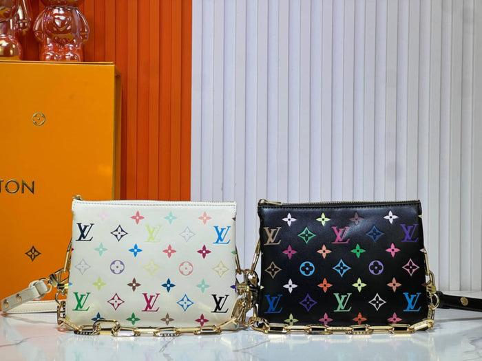L Rainbow Bags Black/White