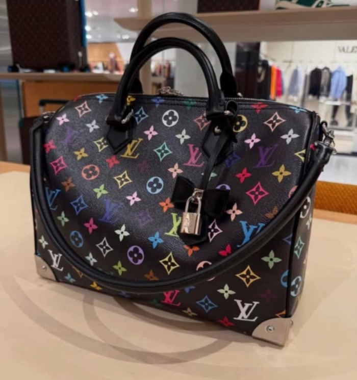 L Speedy Lock Color Bag