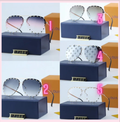 L Sunglasses Mono Aviator Studded
