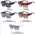 L Sunglasses Mono Print